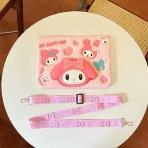 دخترانه طرح مای ملودی با پاپ سوکت و بند My Melody Tablet Case 1