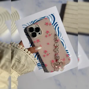 رز-صورتی-با-آویز-پروانه-Pink-Rose-with-Butterfly-Band-1