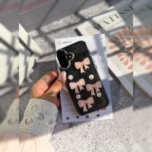 پاپیون-مرواریدی-شفاف-اکلیلی-Bow-Tie-Pearl-Shiny-1