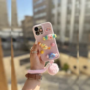 آبنبات پشمی بند مخملی Furry Candy Velvet Strap 1