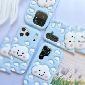 ابر مهربون پاپ سوکت عروسکی Cute Cloud Pop Socket 1