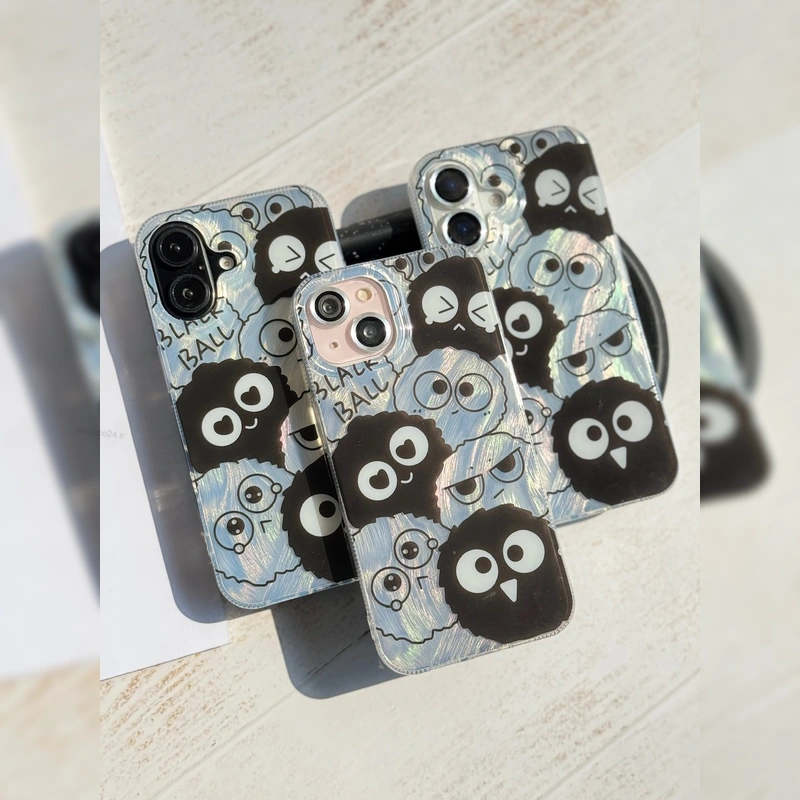 توپ های مشکی بامزه Cute Black Balls 1