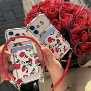 رز قرمز کمراگارد بند دار Red Rose CameraGuard Strap 1