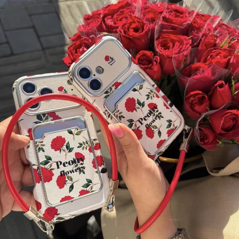 رز قرمز کمراگارد بند دار Red Rose CameraGuard Strap 1