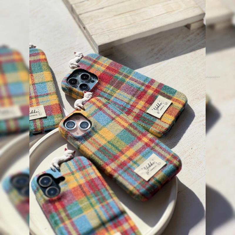 پتو چهارخونه و گربه خوابالو Cozy Plaid Kitty 3