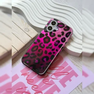 پلنگی نئون صورتی Neon Pink Leopard 1