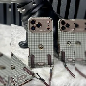 چهارخونه آرام همراه با بند ست Calm Plaid with Strap Set 1