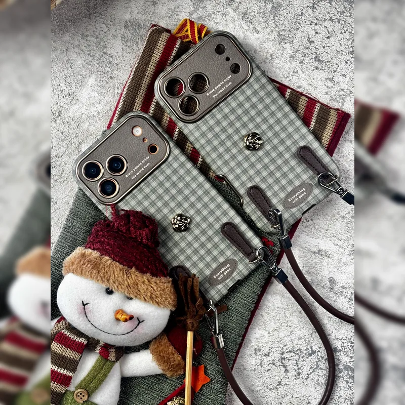 چهارخونه آرام همراه با بند ست Calm Plaid with Strap Set 4