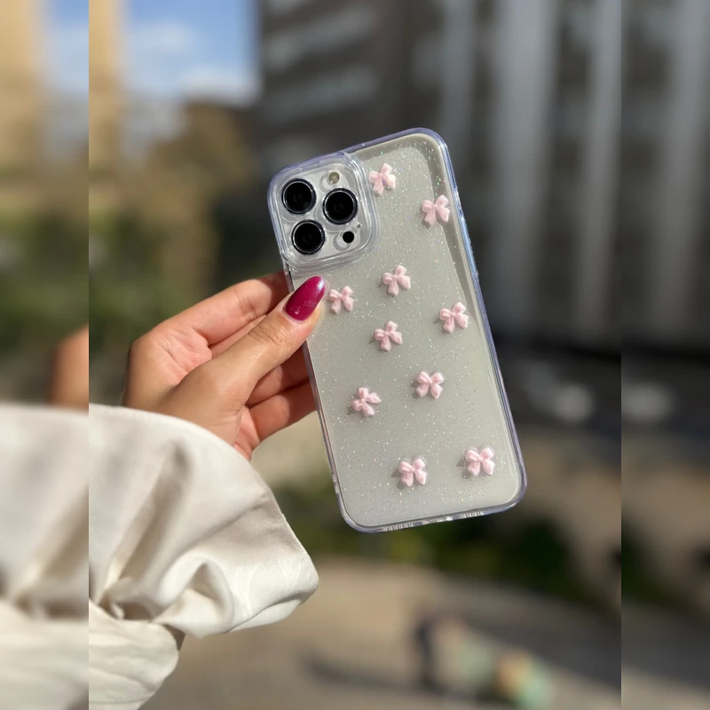 گره صورتی اکلیلی Sparkle Pink Knot 2