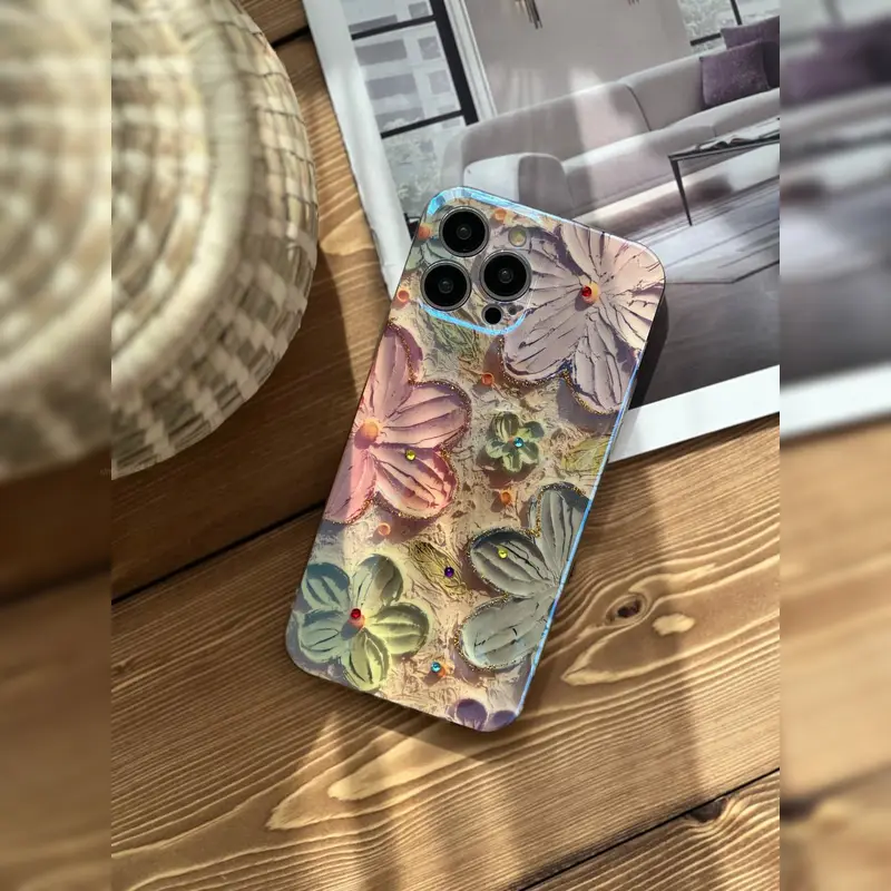 باران شکوفه های پاستلی محافظ لنز Pastel Blossom Rain Lens Guard 2