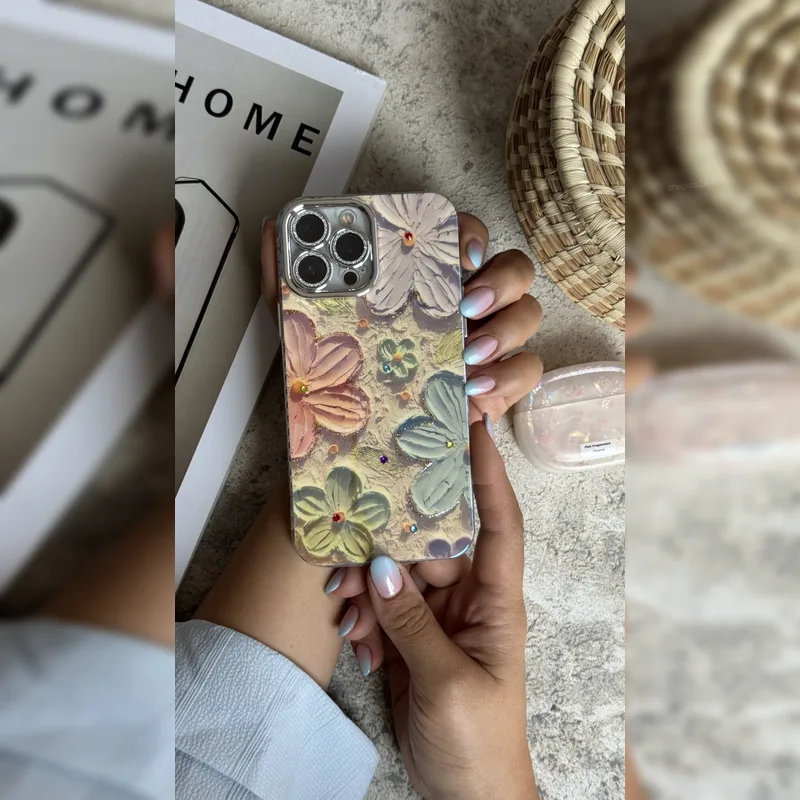 باران شکوفه های پاستلی محافظ لنز Pastel Blossom Rain Lens Guard 8