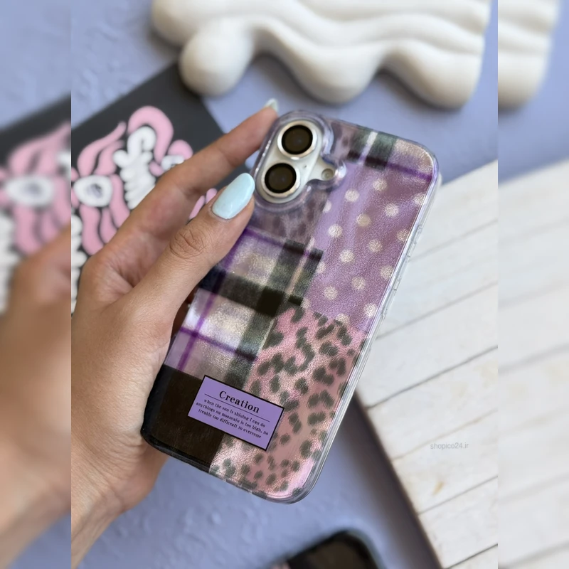 بنفش میکس پترن Purple Mix Pattern 1