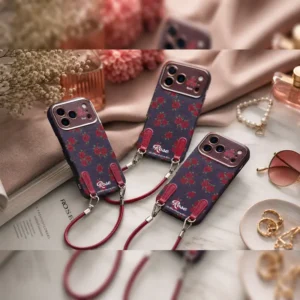 رز بورگاندی به همراه بند Burgundy Rose Strap 1