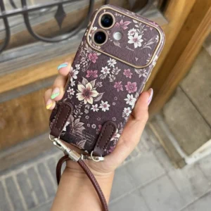 رز قهوه ای وینتیج همراه بند Vintage Brown Rose Strap 1