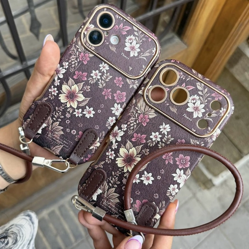 رز قهوه ای وینتیج همراه بند Vintage Brown Rose Strap 3