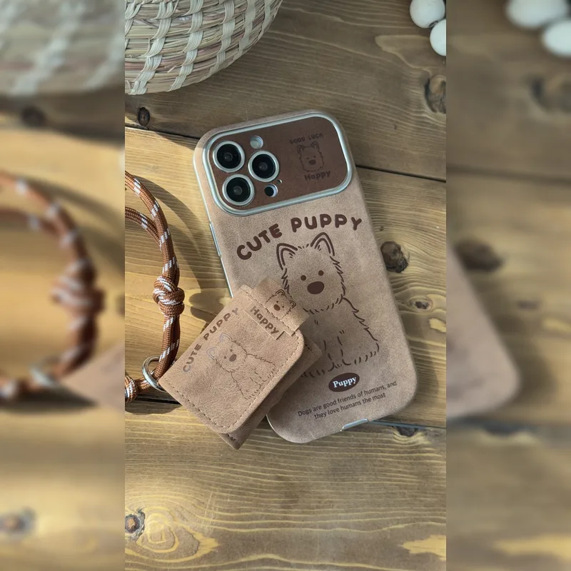 سگ کوچولو قهوه ای سنگشور Brown Cute Dog Washed 13