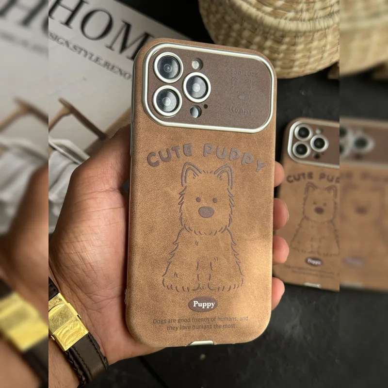 سگ کوچولو قهوه ای سنگشور Brown Cute Dog Washed 4