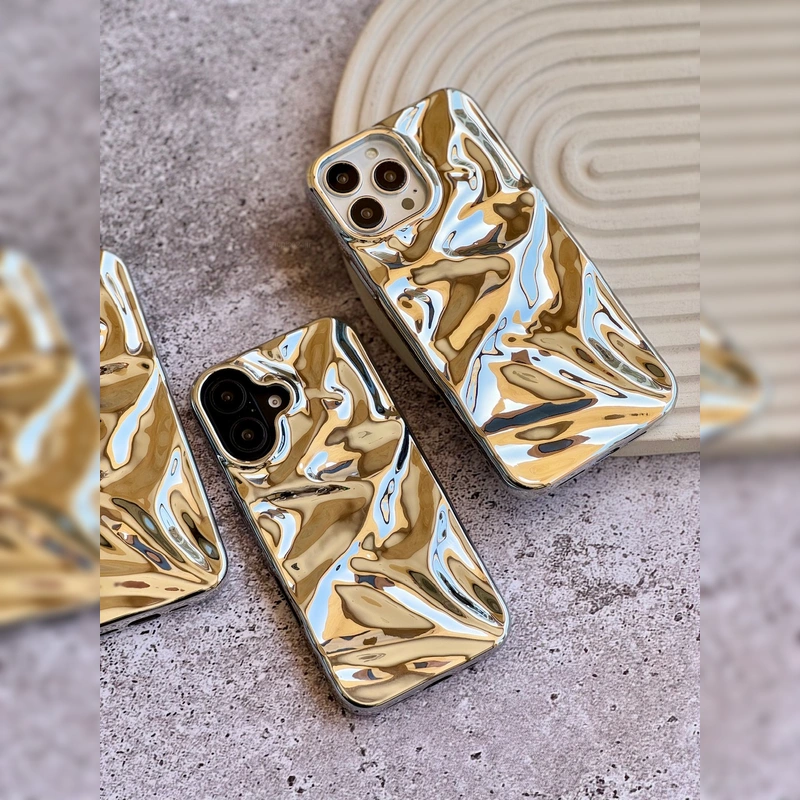 موج طلایی آیینه ای Mirror Wave Gold 3