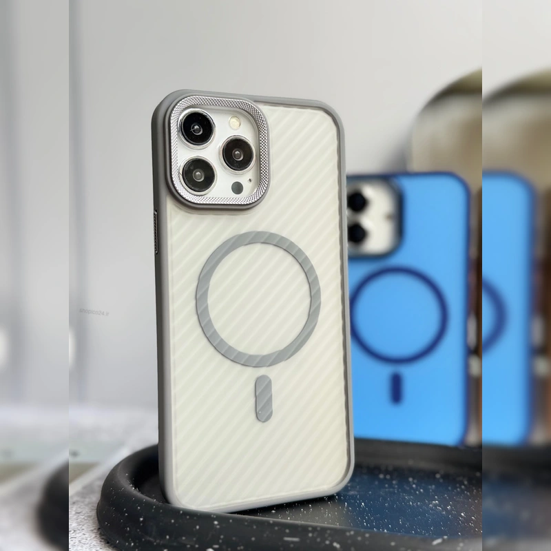 مگ سیف لاین کربن شیلد MagSafe Line Carbon Shield 9