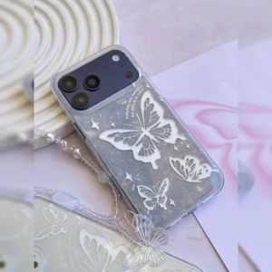 پروانه کریستالی به همراه آویز Crystal Butterfly Strap 1