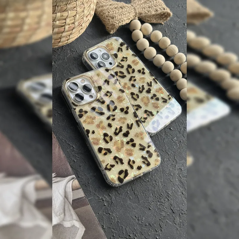پلنگی آیس گلیتر Ice Leopard Glitter 11