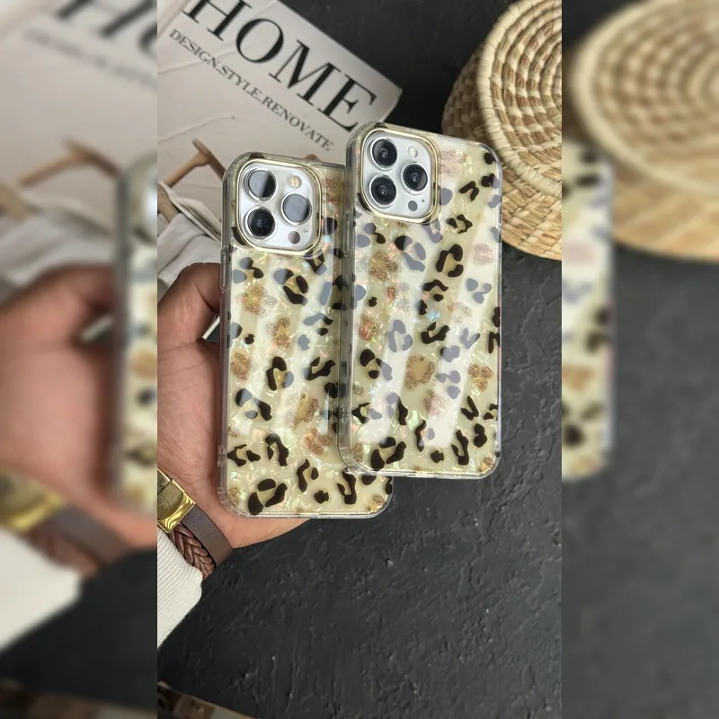 پلنگی آیس گلیتر Ice Leopard Glitter 12