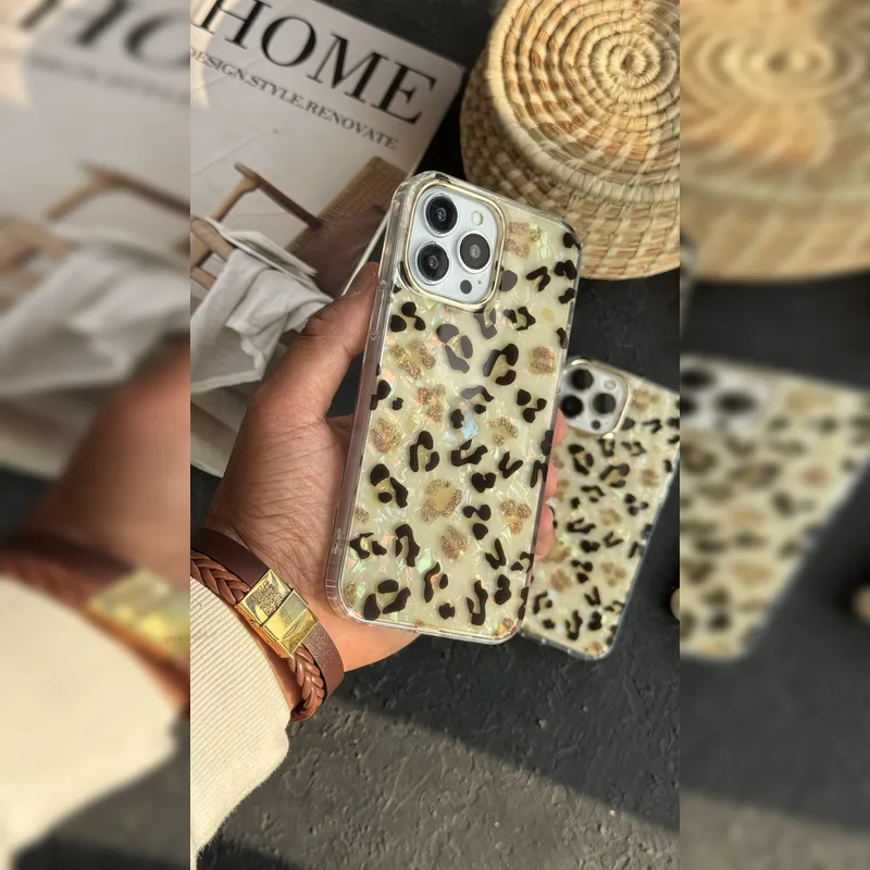 پلنگی آیس گلیتر Ice Leopard Glitter 5