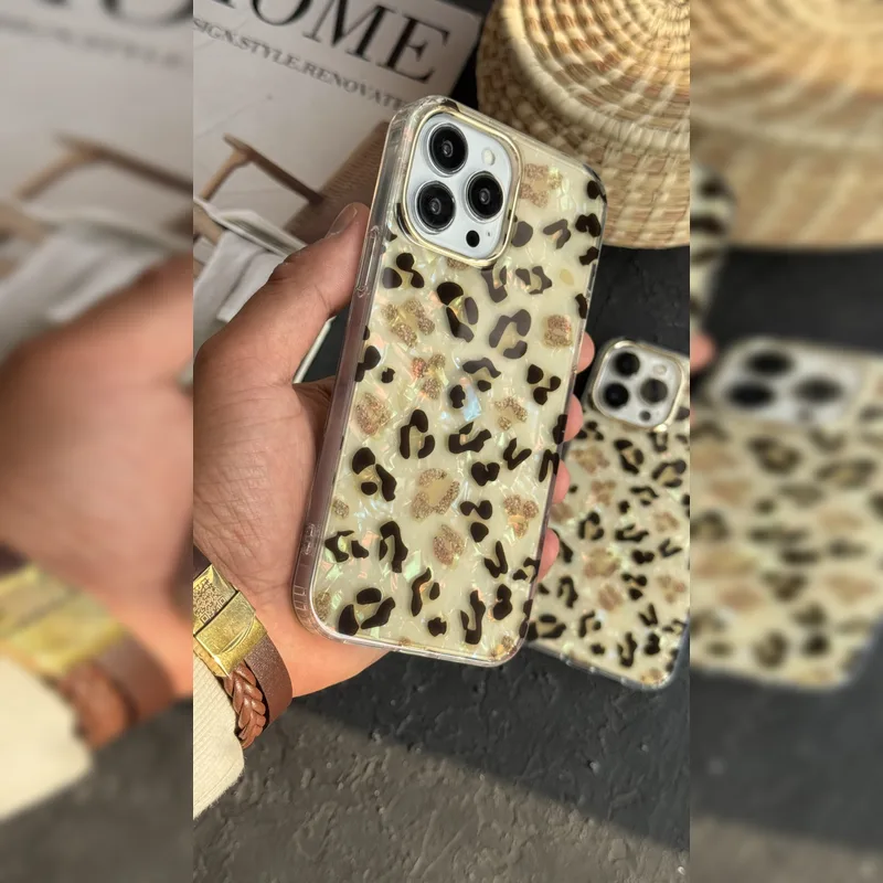 پلنگی آیس گلیتر Ice Leopard Glitter 7