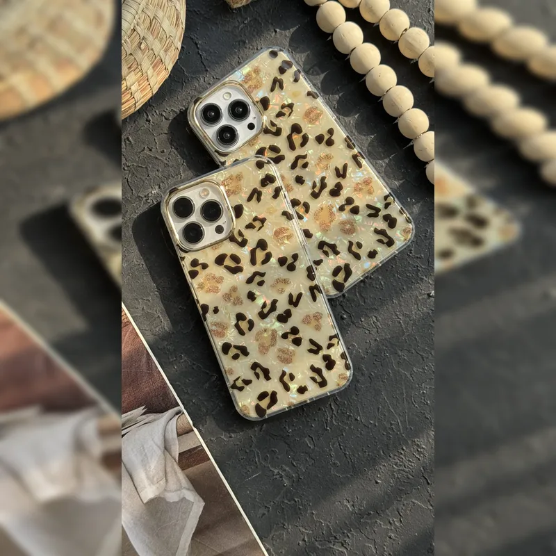 پلنگی آیس گلیتر Ice Leopard Glitter 8