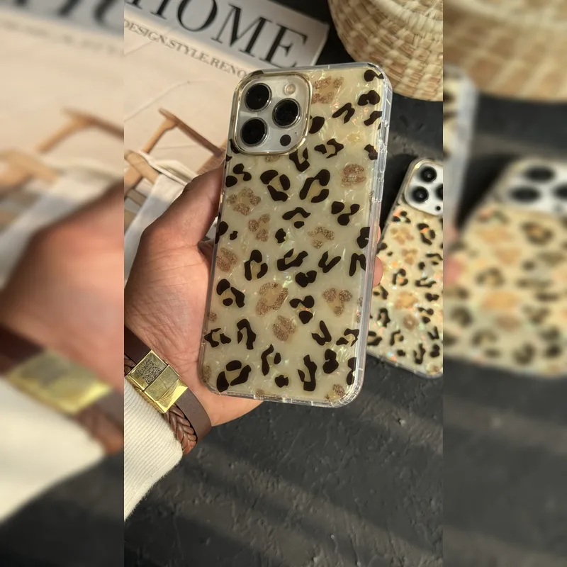 پلنگی آیس گلیتر Ice Leopard Glitter 9