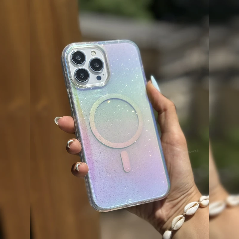 کهکشان رنگین مگ سیف Rainbow Galaxy MagSafe 3
