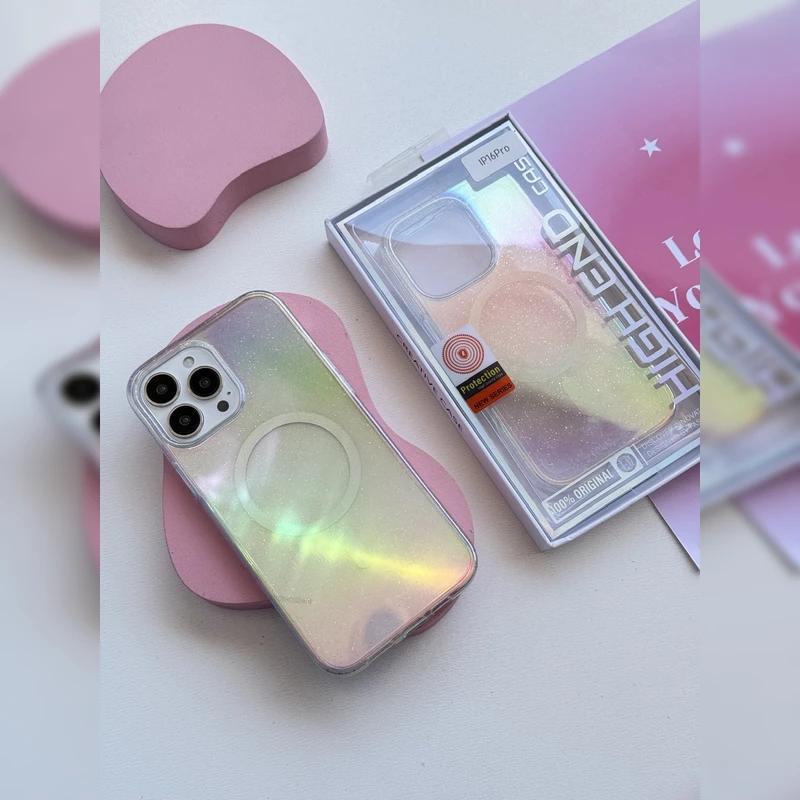 کهکشان رنگین مگ سیف Rainbow Galaxy MagSafe 4