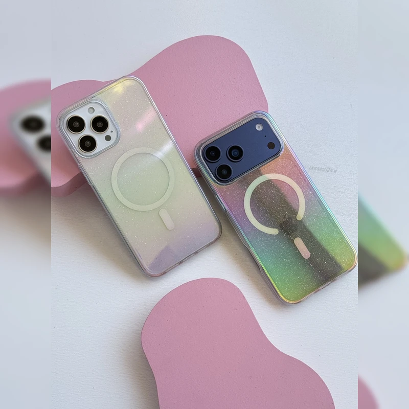 کهکشان رنگین مگ سیف Rainbow Galaxy MagSafe 6