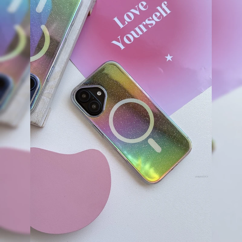 کهکشان رنگین مگ سیف Rainbow Galaxy MagSafe 7