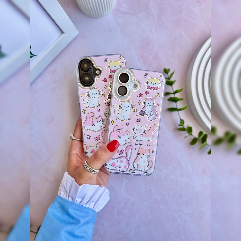 گربه های صورتی بازیگوش Playful Pink Cats 2