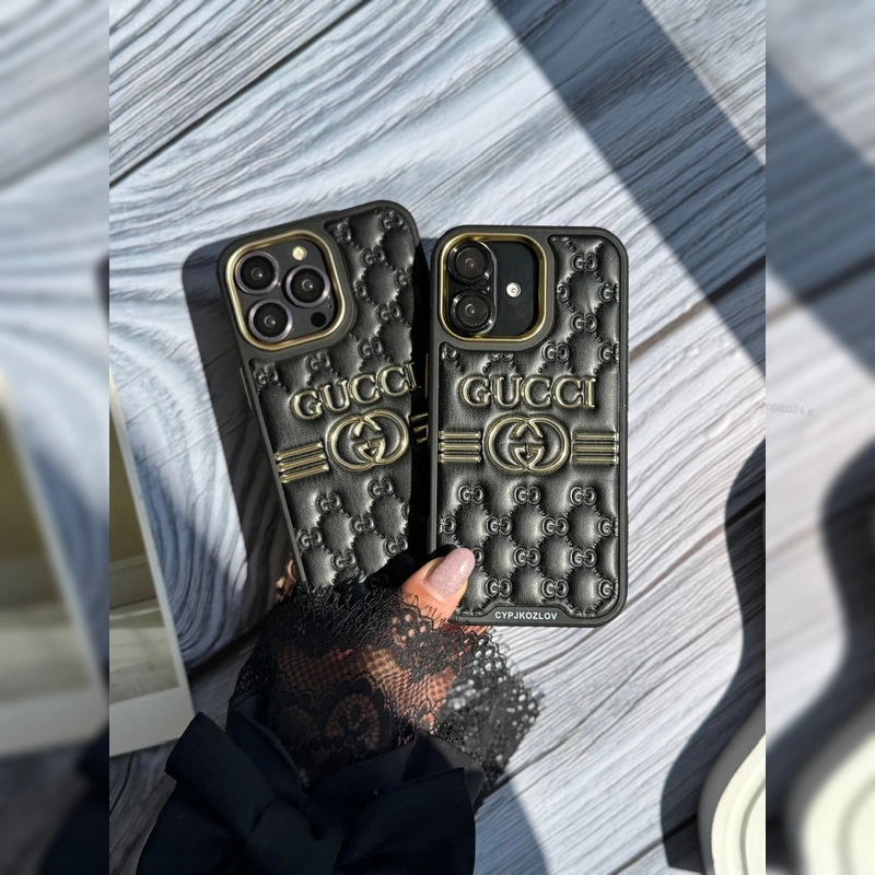 گوچی چرم برجسته Gucci Embossed Leather 4
