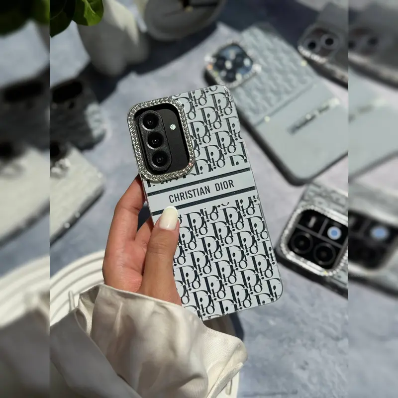 دیور تایپوگرافی نگین دور لنز Dior Typography Rhinestone Lens Frame 2