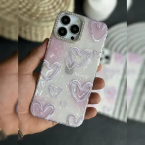 قلب های صدفی درخشان Iridescent Shell Hearts 1