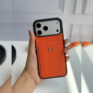 هرمس جاکارتی چرمی Hermes Leather Card Slot 1