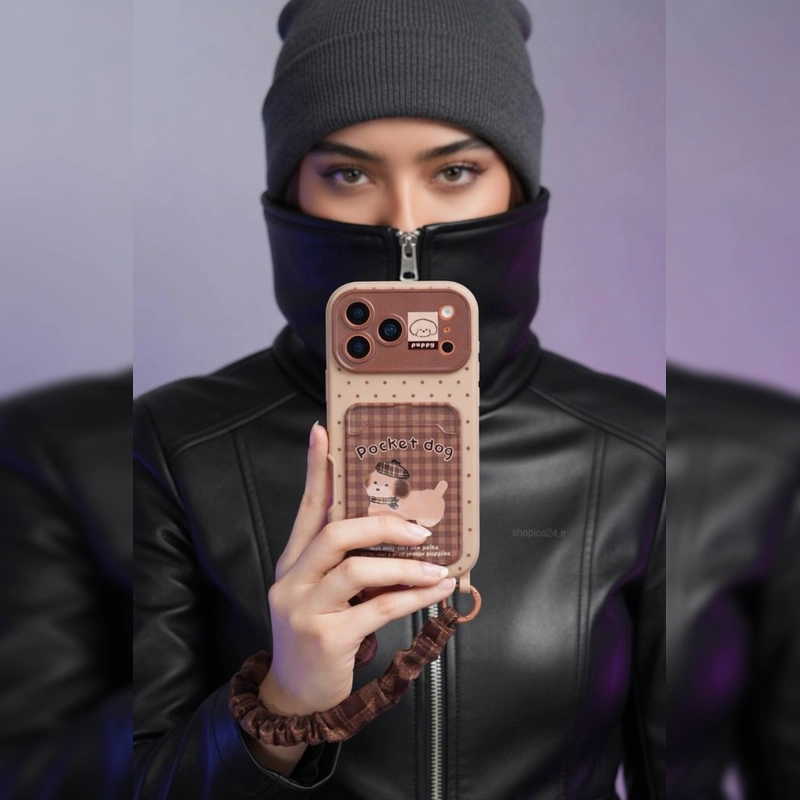 پاپی جیبی جاکارتی همراه بند ست Pocket Pup Card Slot Strap Set 6