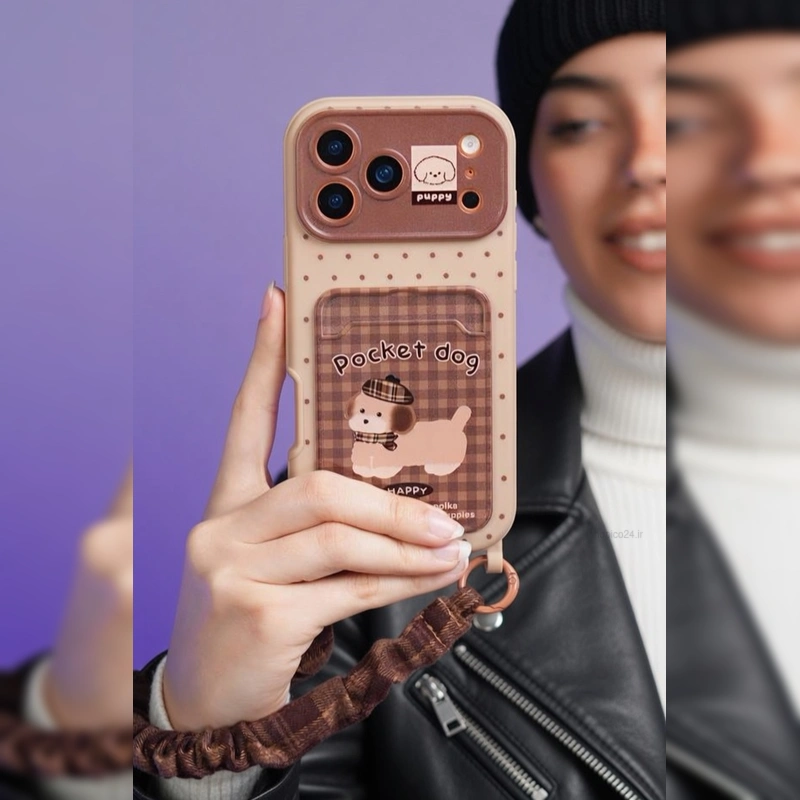 پاپی جیبی جاکارتی همراه بند ست Pocket Pup Card Slot Strap Set 7