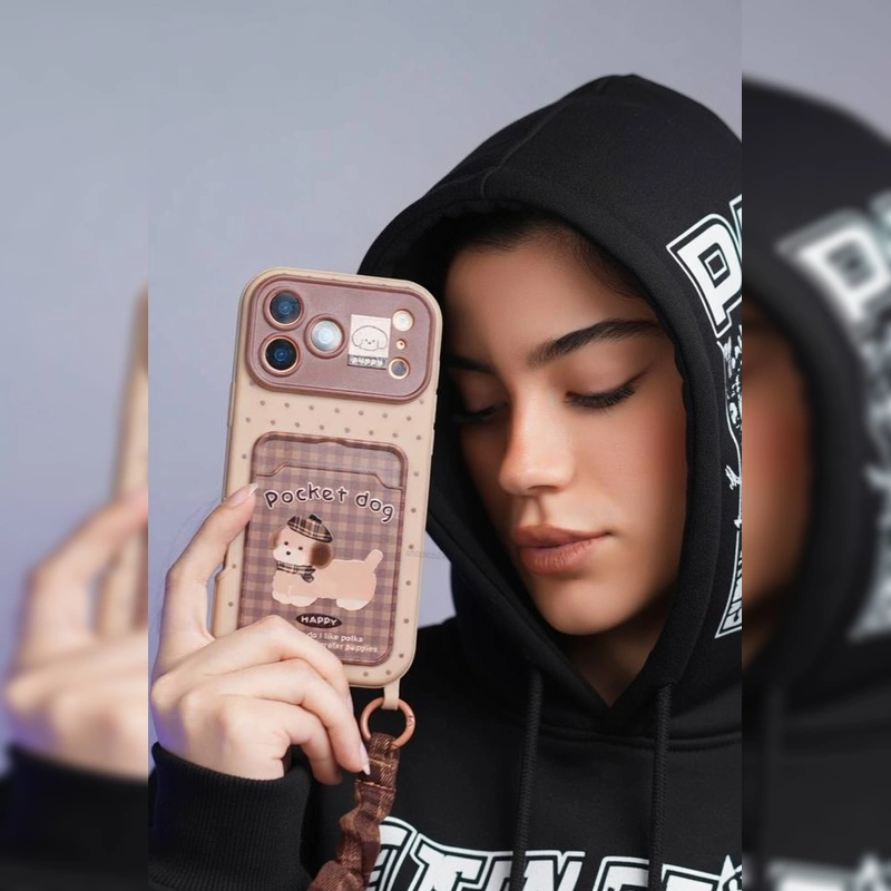 پاپی جیبی جاکارتی همراه بند ست Pocket Pup Card Slot Strap Set 9