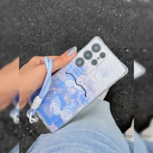 پروانه مهتابی جاکارتی همراه بند Moonlit Butterfly Card Slot Wrist Strap 1
