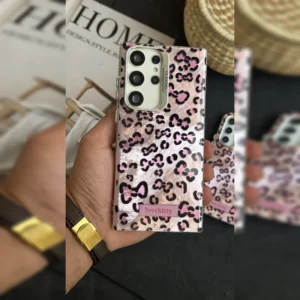 پلنگی براق پاپیونی لاوکیتی LoveKitty Glossy Leopard Bow 1