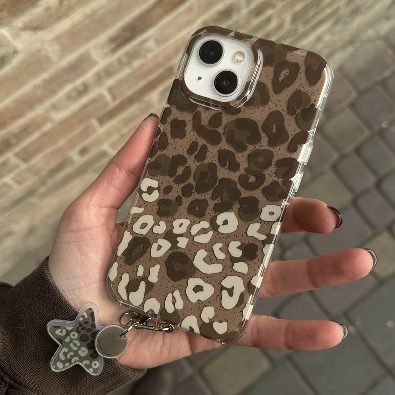 پلنگی شفاف همراه آویز Leopard Clear Charm 13