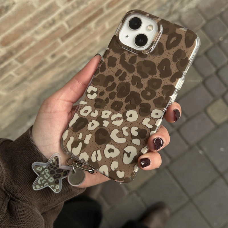 پلنگی شفاف همراه آویز Leopard Clear Charm 9