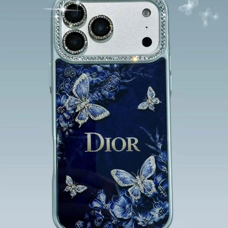 دیور پلنگ و پروانه نگین دار Dior Leopard And Butterfly Rhinestone 5