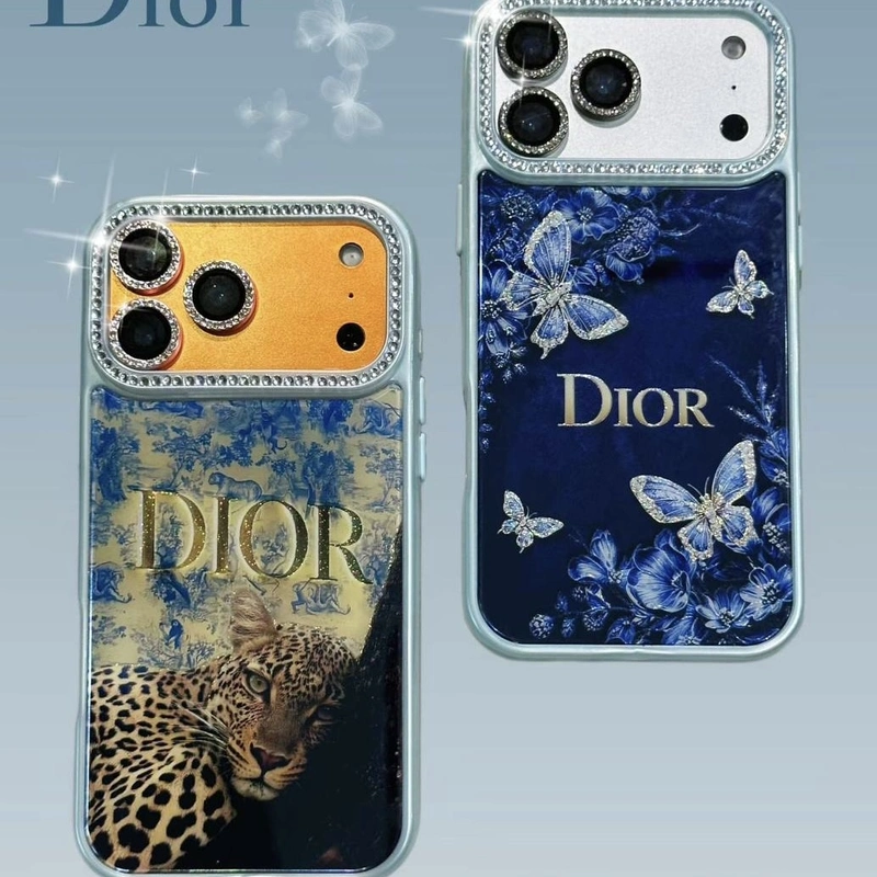 دیور پلنگ و پروانه نگین دار Dior Leopard And Butterfly Rhinestone 7