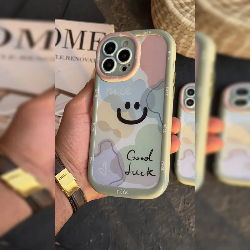 لبخند پاستلی محافظ لنز Pastel Smile Lens Guard 10