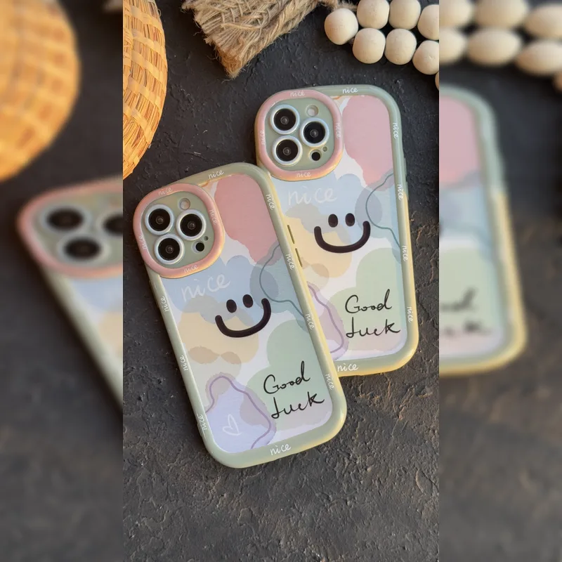 لبخند پاستلی محافظ لنز Pastel Smile Lens Guard 2